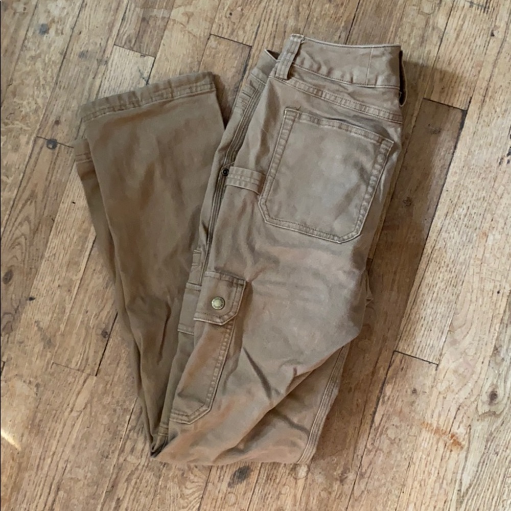 Duluth Women’s Work Pants 4 x 33 Tan